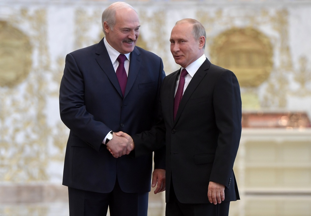Александр Лукашенко и Владимир Путин Фото. Sputnik/Scanpix/LETA