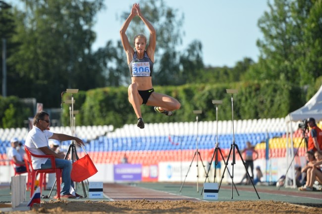 Российская легкоатлетка Дарья Клишина. Фото Sputnik/Scanpix