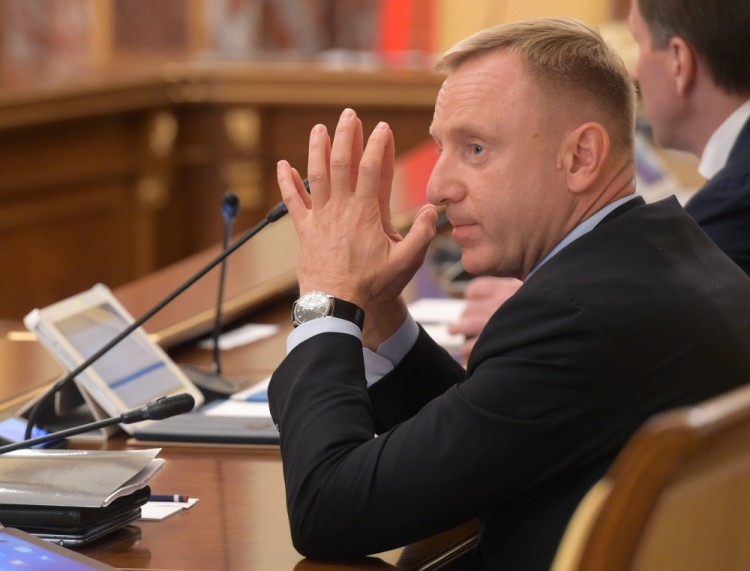 Дмитрий Ливанов на заседании кабинета министров за день до отставки. Фото: Sputnik / Scanpix