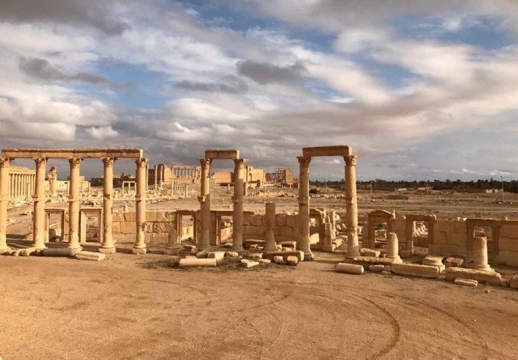 3041912 03/03/2017 The historical and architectural center of ancient Palmyra in the Syrian province of Homs. Palmyra has been recaptured by Syrian government forces with Russia's support. The best possible quality. Михаил Алаеддин/Sputnik
