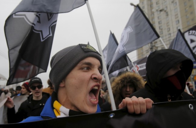 На Русском марше в Москве, 2015 год. Фото Reuters/Scanpix