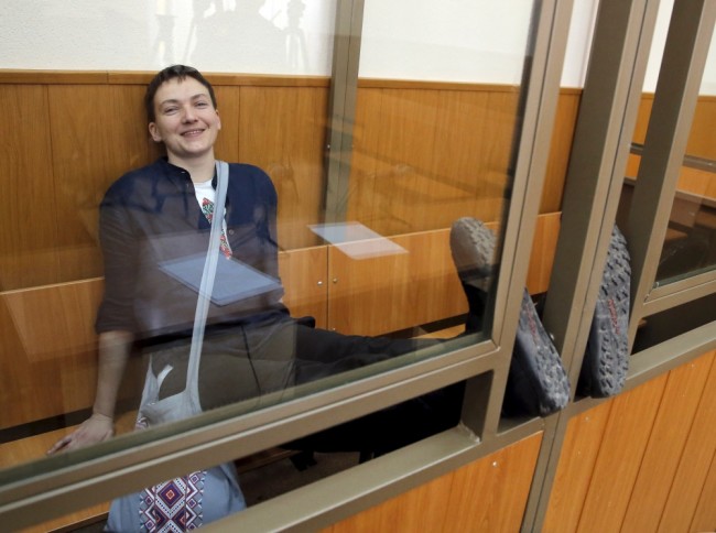 Надежда Савченко. Фото REUTERS/Scanpix