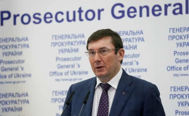 Генпрокурор Украины Юрий Луценко. Фото REUTERS/Scanpix