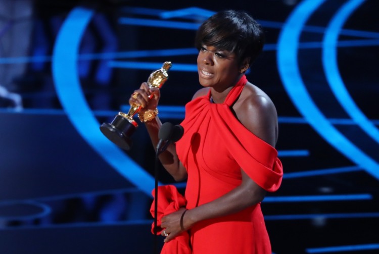 89th Academy Awards - Oscars Awards Show - Viola Davis accepts the award for Best Supporting Actress for her role in 