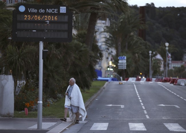 Ницца после террористической атаки. Фото: AP / Scanpix