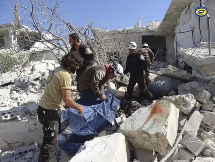 Фото: Syrian Civil Defense / AP / Scanpix