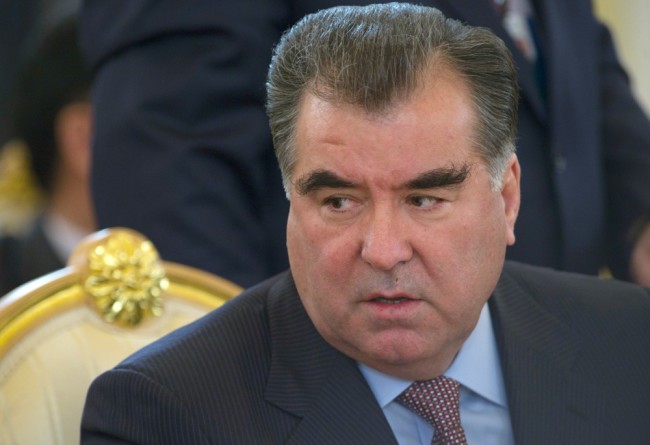 Президент Таджикистана Эмомали Рахмон. Фото RIA Novosti/Scanpix