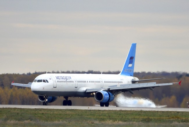 Самолет Airbus A321 российской авиакомпании «Когалымавиа». Фото AP/Scanpix