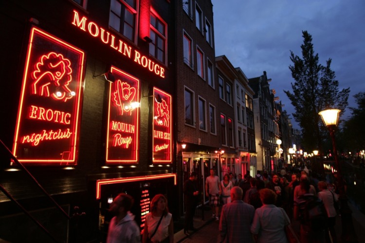 Квартал красных фонарей в Амстердаме. Фото Sipa USA/Scanpix