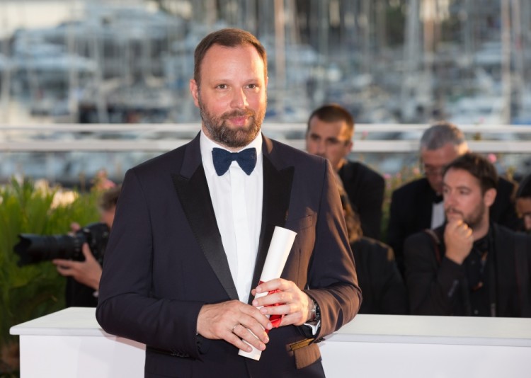 (170529) -- CANNES, May 29, 2017 (Xinhua) -- Director Yorgos Lanthimos for the film "The Killing of the Sacred Deer", which won the Best Screenplay Award,  poses during a photocall at the 70th Cannes Film Festival in Cannes, France, May 28, 2017. (Xinhua/Xu Jinquan) (hy) (Photo by Xinhua/Sipa USA)