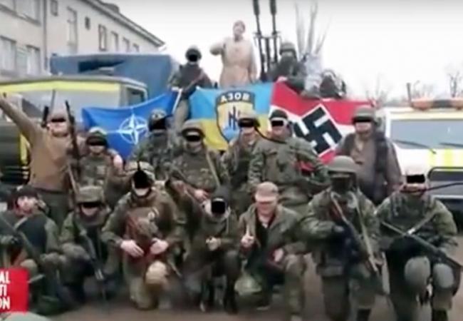 Кадр фильма «Украина: Маски революции»