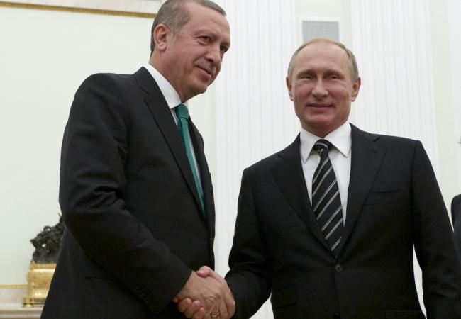 Владимир Путин и Реджеп Эрдоган. Фото REUTERS/Scanpix
