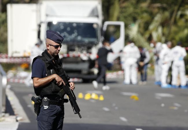 На месте теракта в Ницце. Фото Reuters/Scanpix