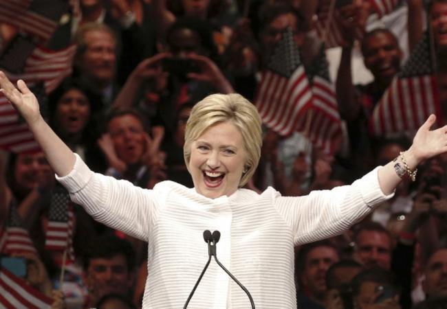 Официальный кандидат в президенты США от демократов Хиллари Клинтон. Фото: Reuters / Scanpix