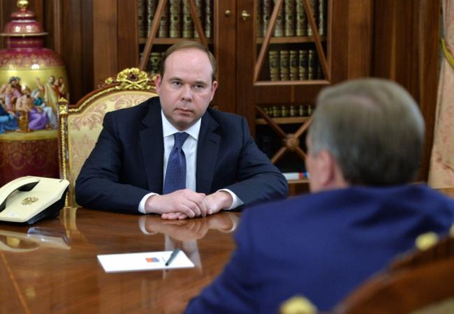 Антон Вайно в день назначения на должность руководителя администрации президента. Фото: Sputnik / Scanpix