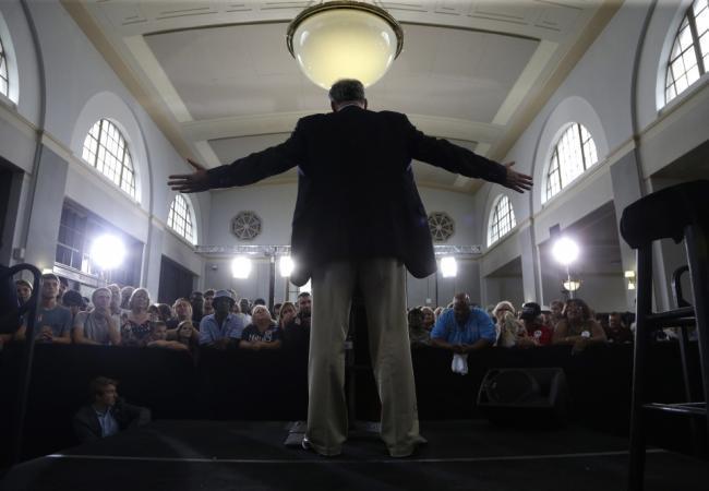 Кандидат в вице-президенты США от Демократической партии Тим Кейн. Фото AP/Scanpix