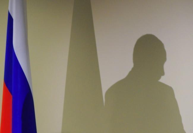 Пресс-конференция российского президента после выступления в ООН. Фото: Sputnik / Scanpix