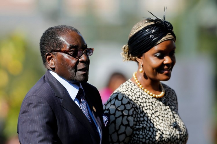 Роберт и Грейс Мугабе. Фото AFP PHOTO / Scanpix