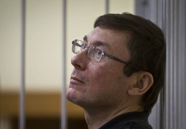 Юрий Луценко во время судебного процесса над ним. Фото AFP/Scanpix
