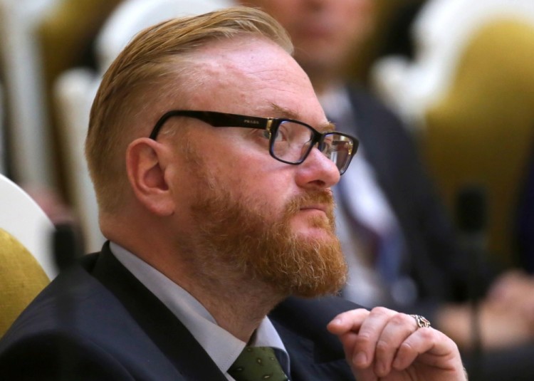 Депутат Госдумы Виталий Милонов часто выступает против представителей сексуальных меньшинств. Фото TASS/Scanpix