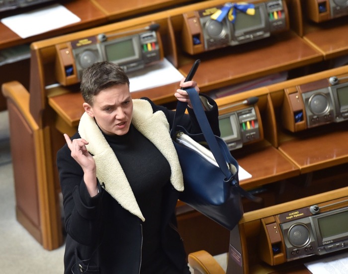 Надежда Савченко задержана в Киеве. Фото TASS/Scanpix/LETA