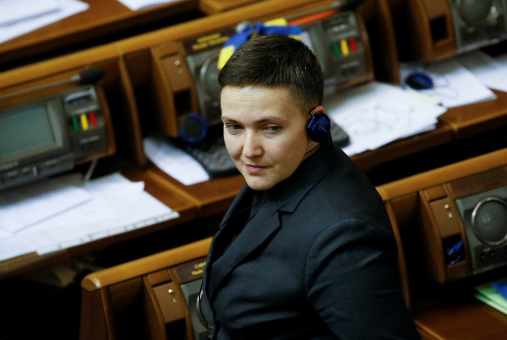 Надежда Савченко. Фото REUTERS/Scanpix/LETA