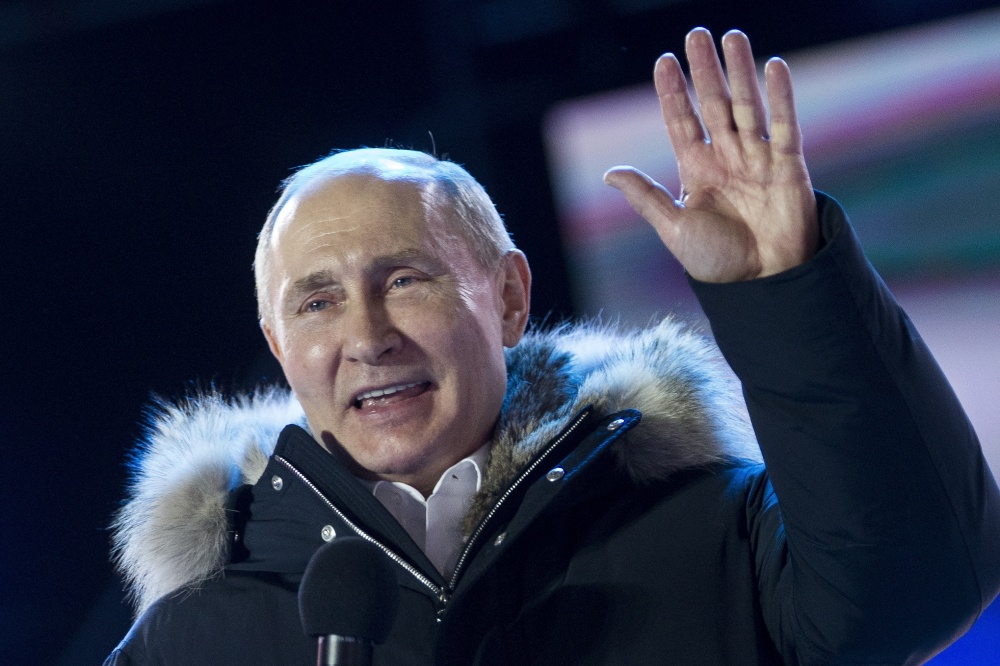 Владимир Путин. Фото AP Photo/Scanpix/LETA