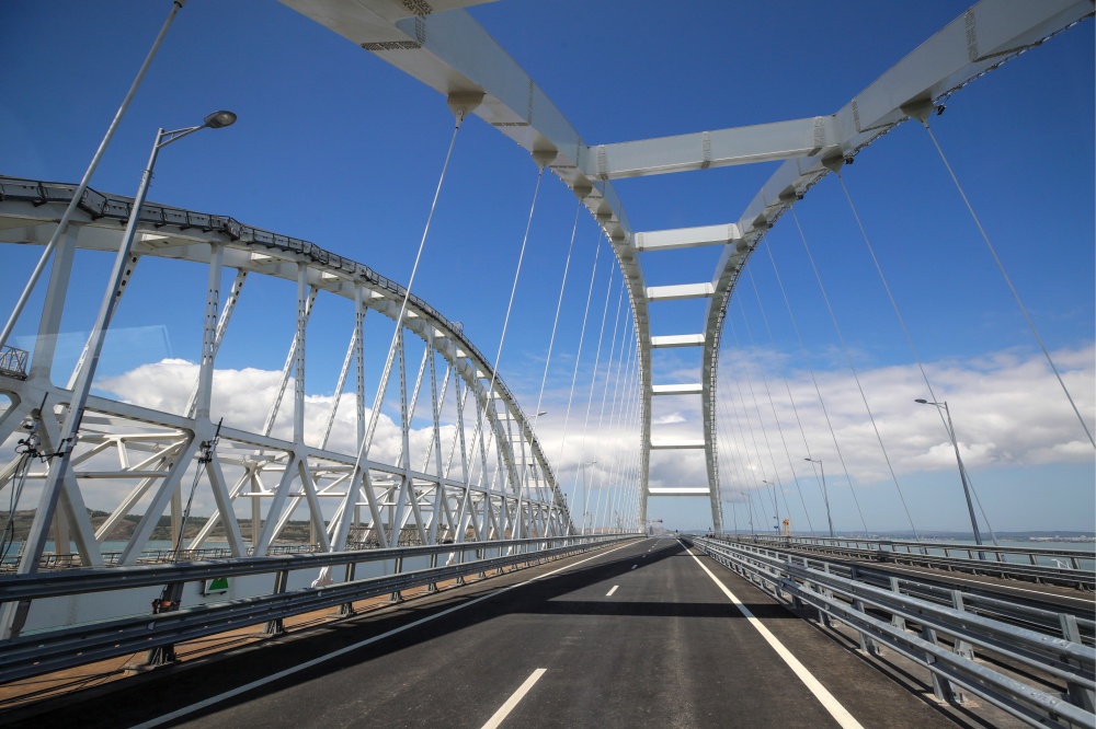 Крымский мост. Фото TASS/Scanpix/LETA