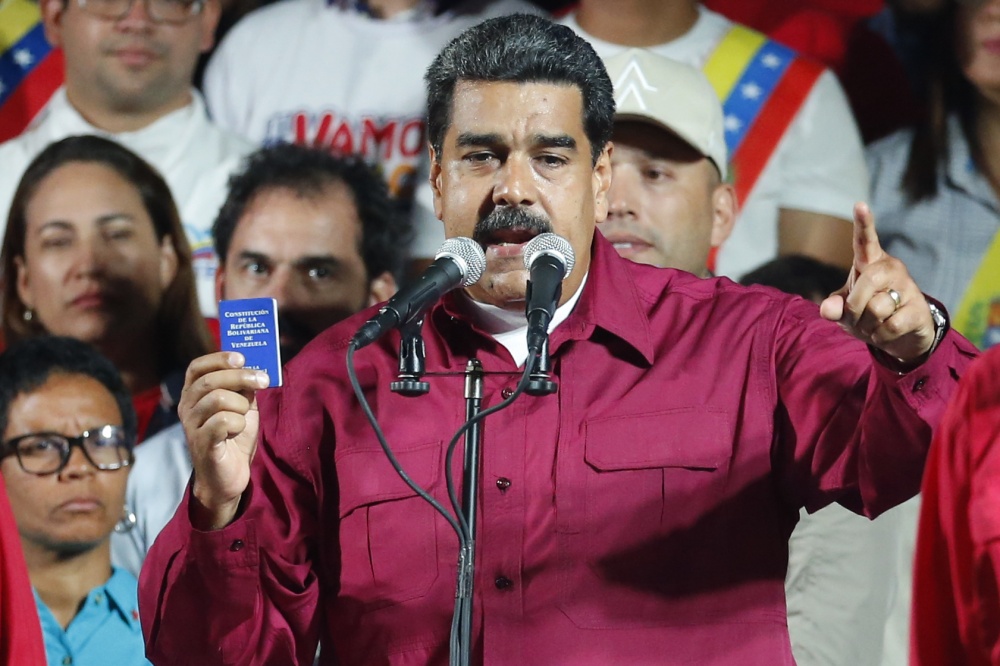 Николас Мадуро. Фото AP Photo/Scanpix/LETA