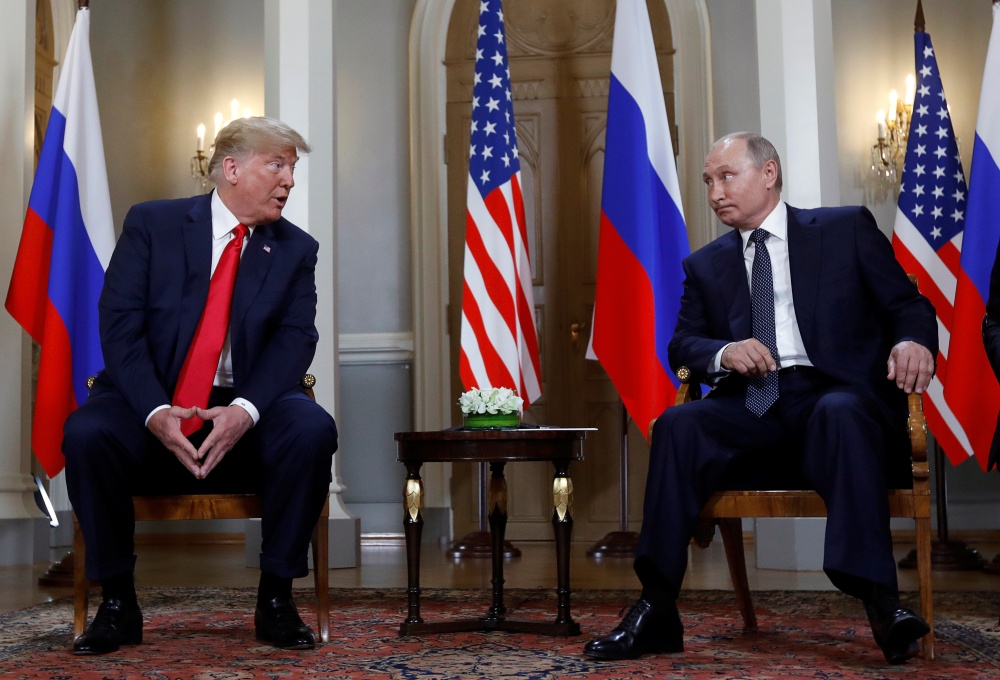 Дональд Трамп и Владимир Путин. Фото REUTERS/Scanpix/LETA