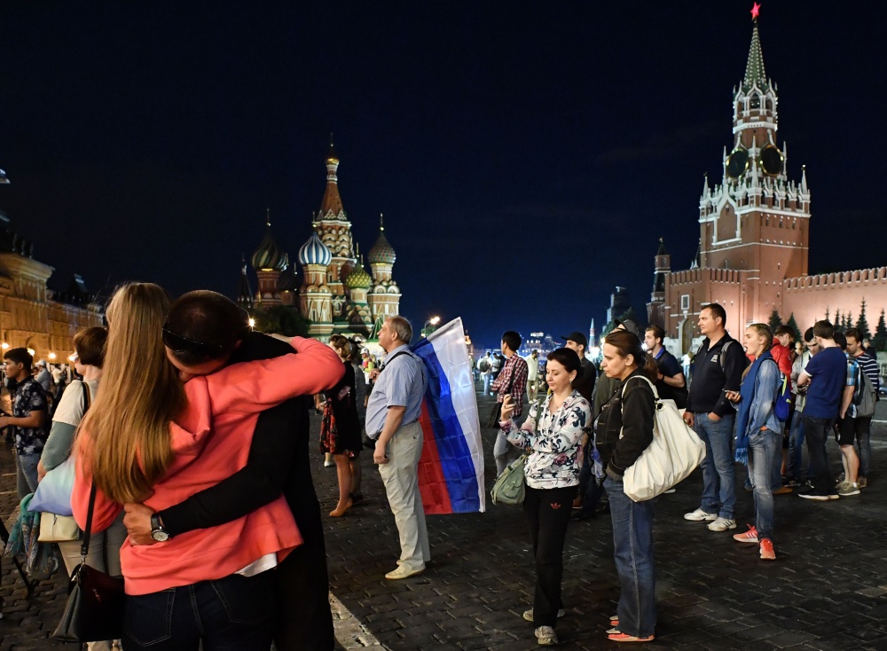 Тишина на Красной площади. Фото AFP/Scanpix/Leta