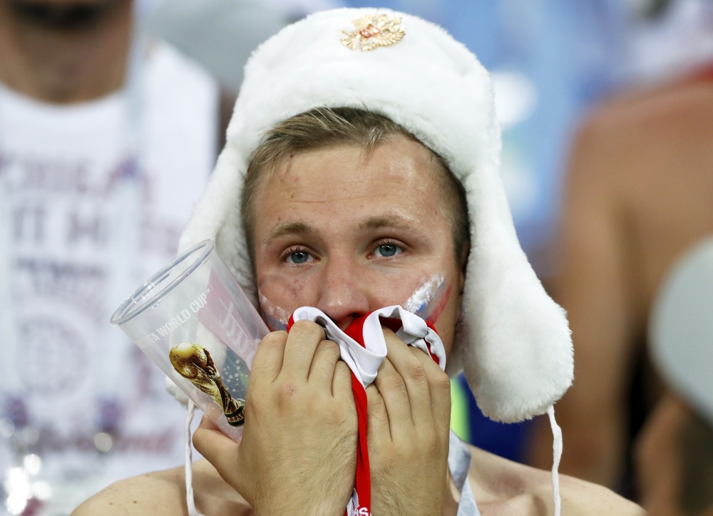Россия проиграла Хорватии по пенальти и не прошла в полуфинал ЧМ-2018. Фото AP/Scanpix/Leta