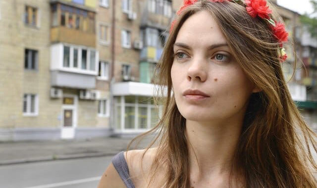 Оксана Шачко. Фото с сайта femen.org