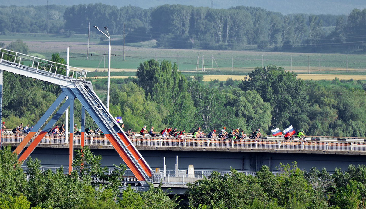 Велопробег в День России 9 июня. Фото Валерия Кругликова/Spektr.Press