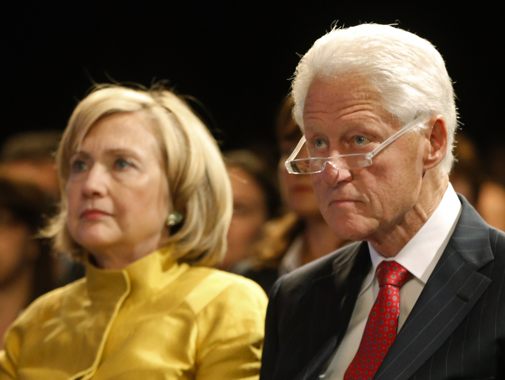 Хиллари и Билл Клинтоны. Фото EPA/Scanpix/LETA