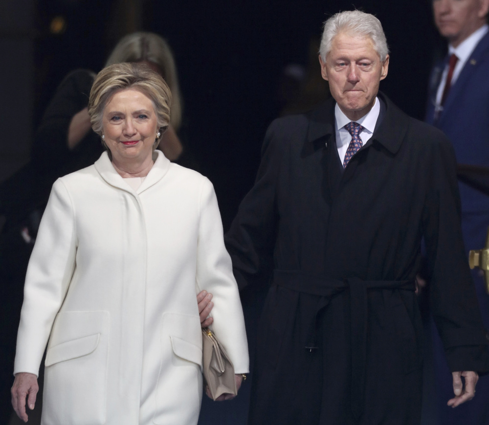 Хиллари и Билл Клинтоны. Фото REUTERS/Scanpix/LETA