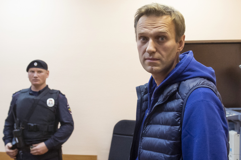 Алексей Навальный. Фото AP Photo/Scanpix/LETA