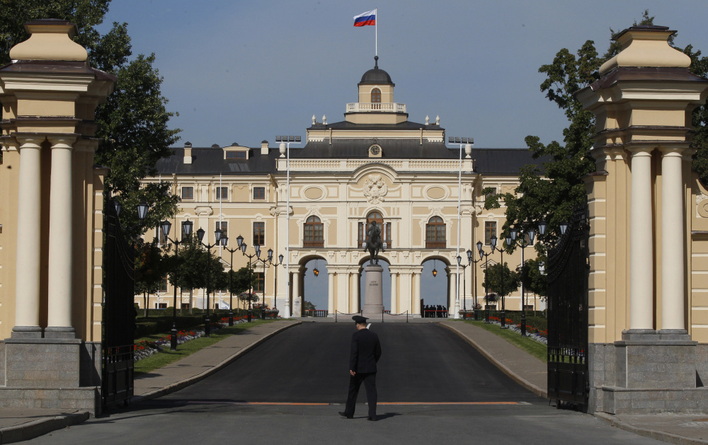 Константиновский дворец в Стрельне. Фото Reuters/Scanpix/LETA