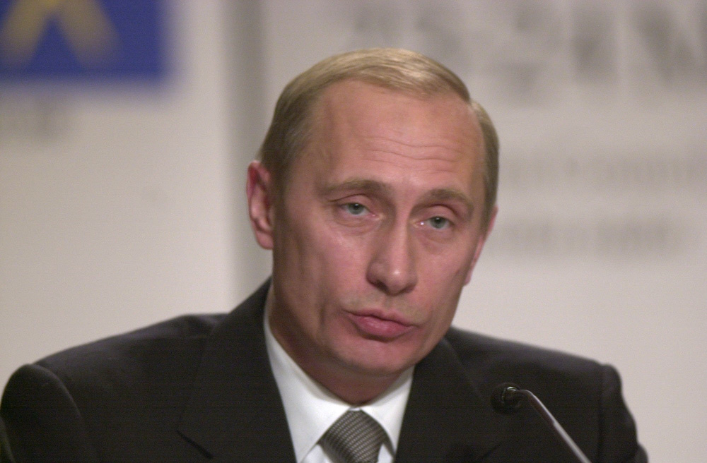 Владимир Путин в 2001 году. Фото Leif R Jansson/Scanpix/LETA