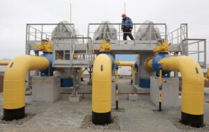 Газораспределительная станция к югу от Минска. Фото REUTERS/Scanpix/LETA