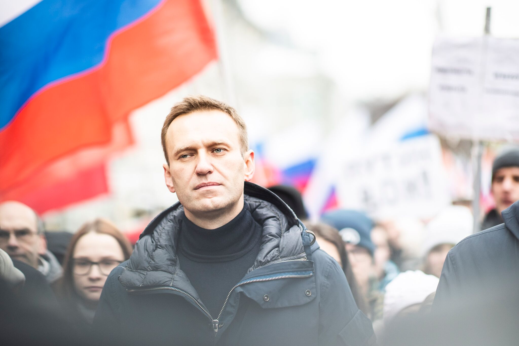 Марш памяти Бориса Немцова, Москва, 24 февраля 2019 г. Фото Евгения Фельдмана