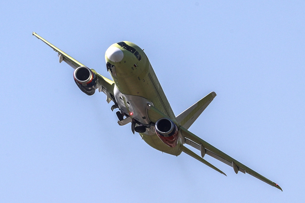 SSJ-100. Фото TASS/Scanpix/Leta