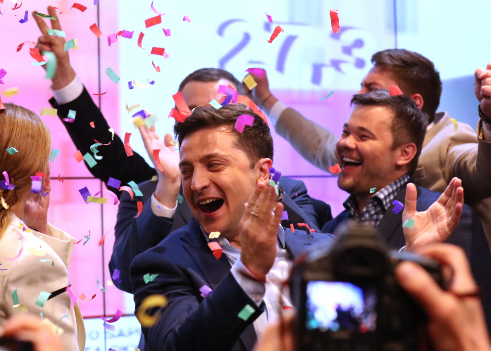Победитель президентских выборов на Украине Владимир Зеленский. Фото EPA/Scanpix/Leta