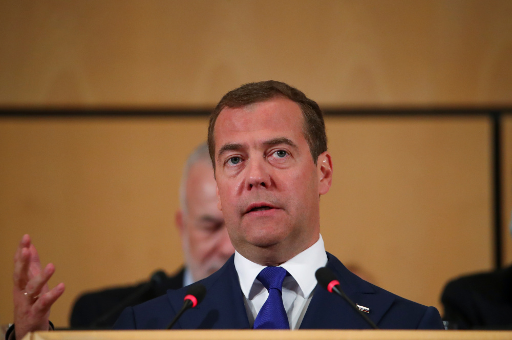 Дмитрий Медведев. Фото REUTERS/Scanpix/LETA