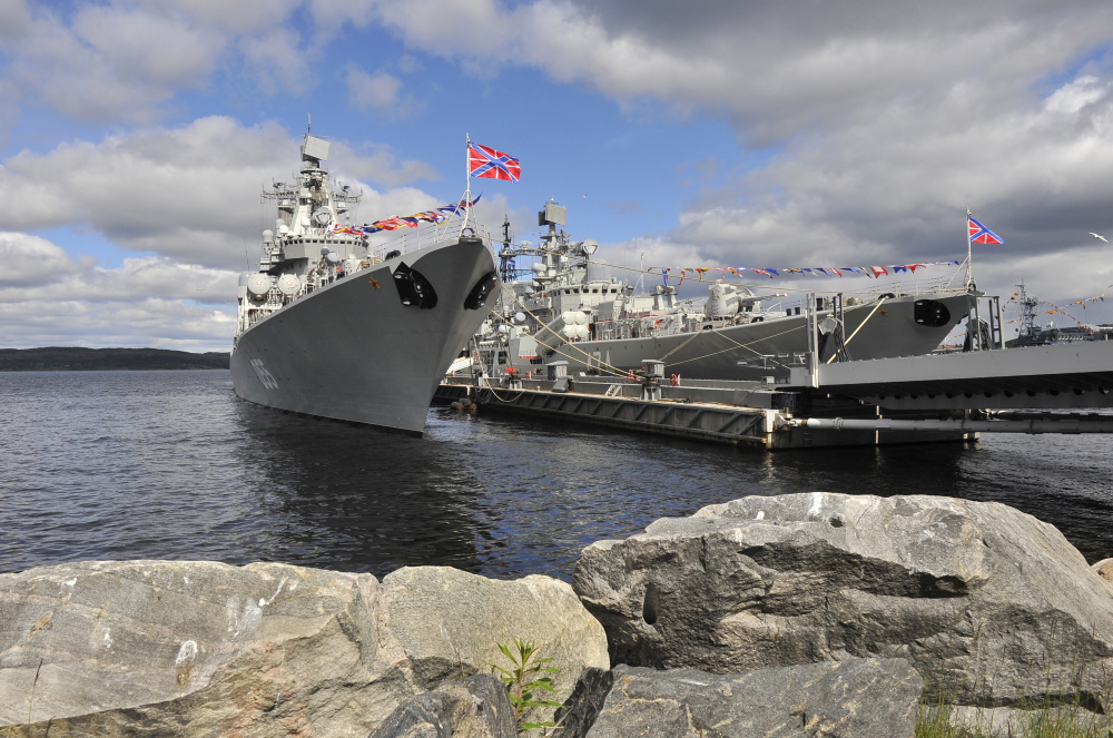 Военно-морская база в Североморске. Фото  TASS/Scanpix/LETA
