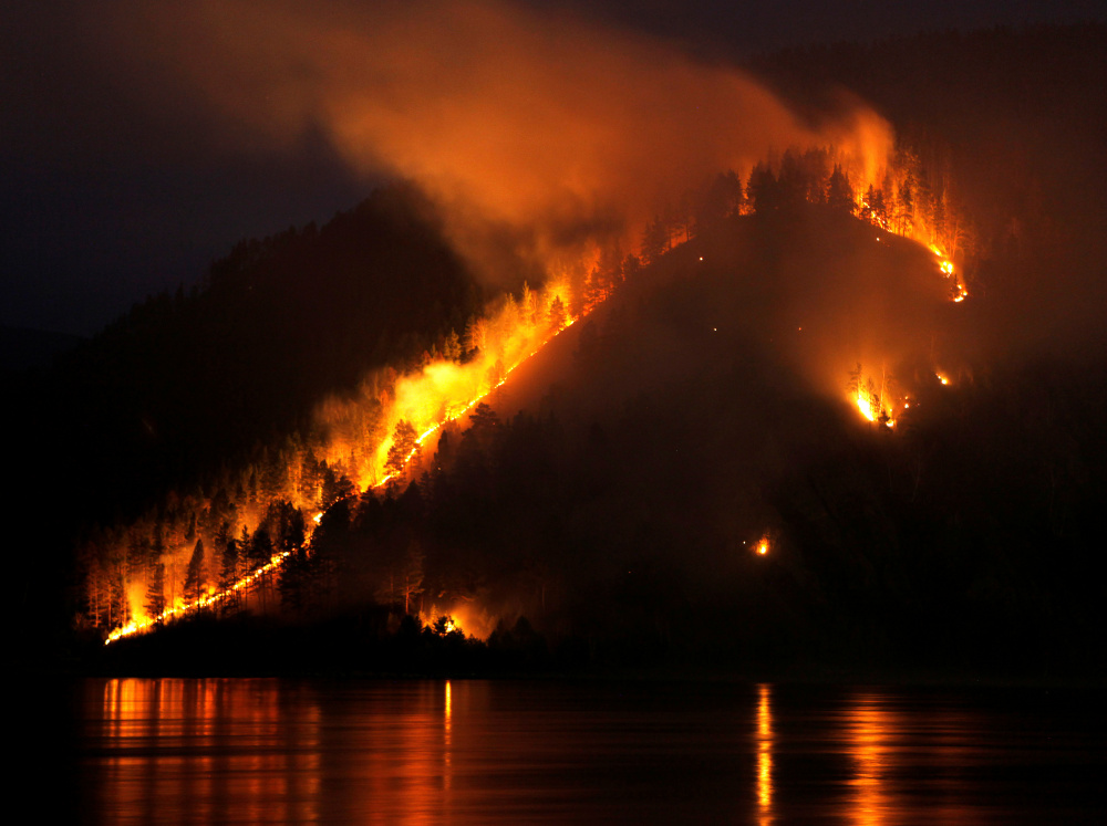 Лесные пожары в Красноярском крае, Фото REUTERS/Scanpix/Leta
