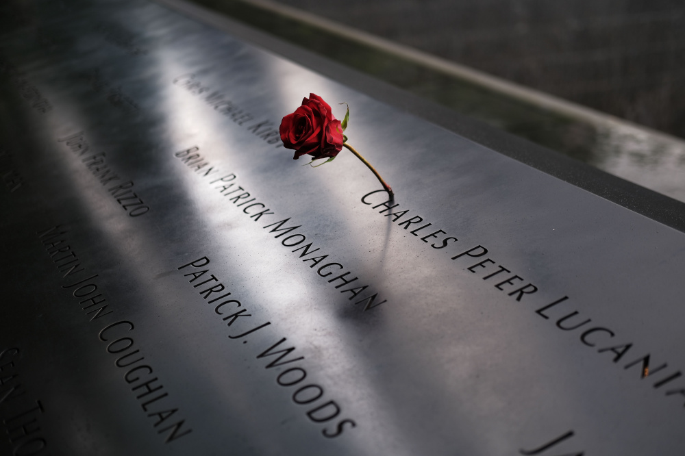 На месте трагедии 11 сентября 2001 г. в Нью-Йорке. Фото: SPENCER PLATT / TASS / Scanpix / Leta
