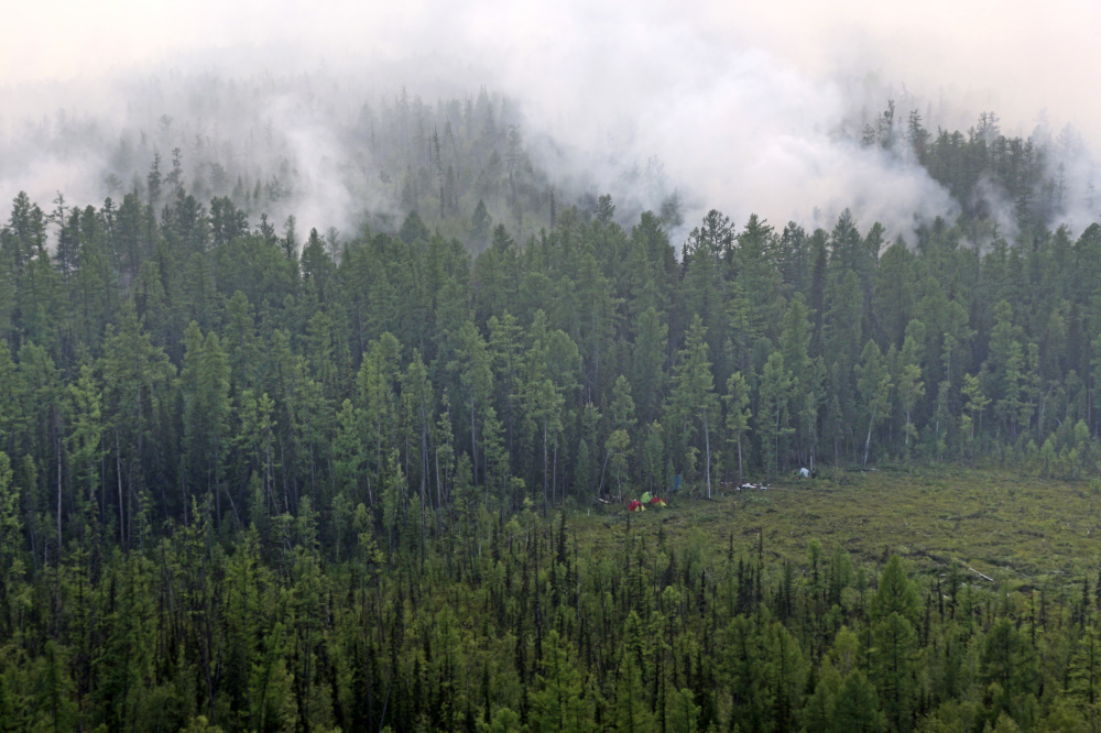 Лесные, пожары в Красноярском крае. Фото AP/Scanpix/Leta
