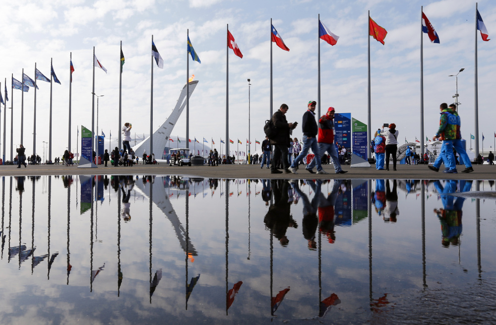 В период проведения Олимпийских игр в Сочи, 2014 г. Фото: SHAMIL ZHUMATOV / TASS / Scanpix / Leta