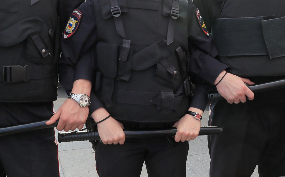 Российские полицейские. Фото: Tatyana Makeyeva / TASS / Scanpix / Leta